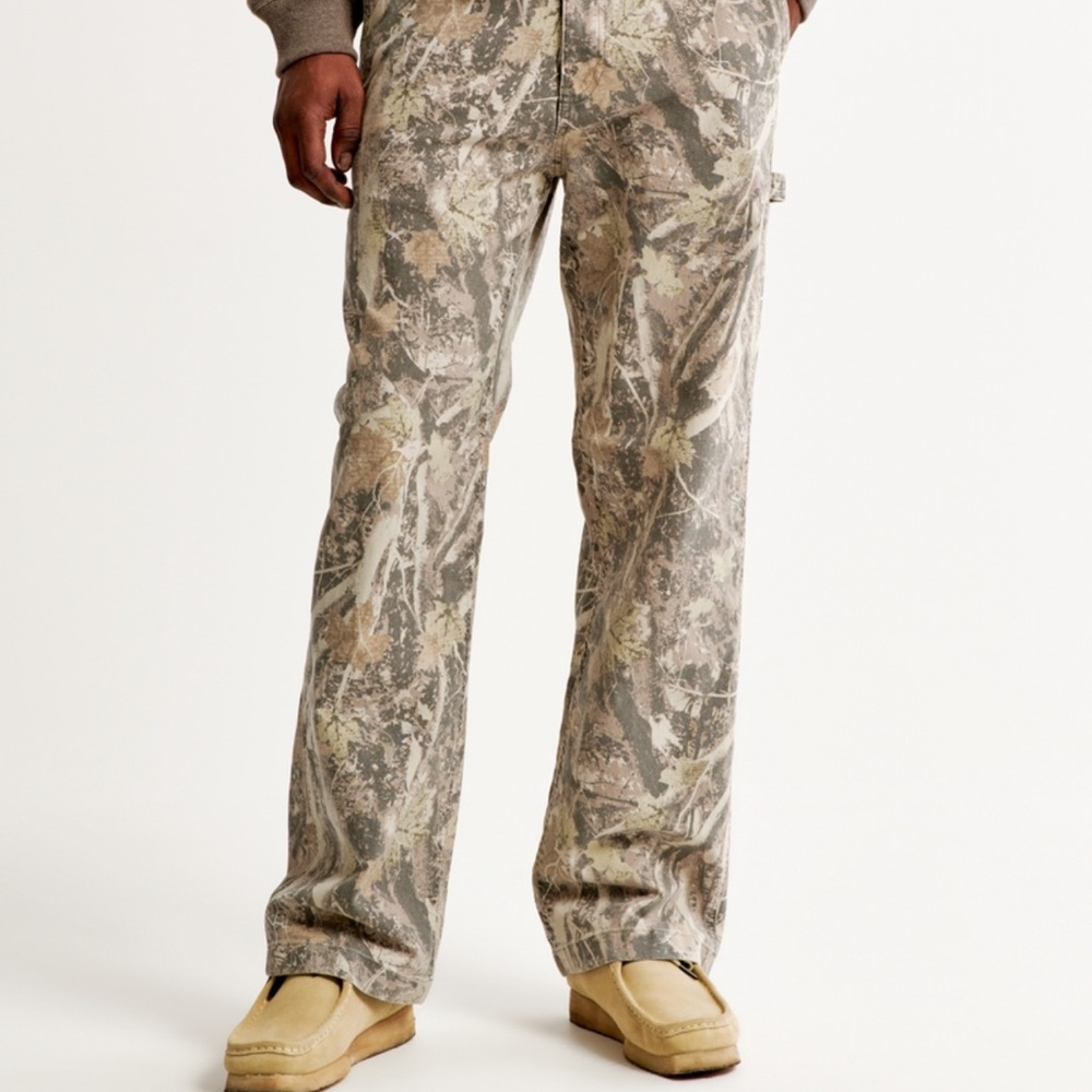 Abercrombie workwear camo pants